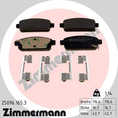 Zimmermann 25096.165.3 - Jarrupala, levyjarru inparts.fi