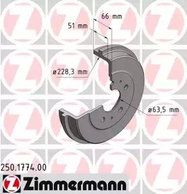 Zimmermann 250.1774.00 - Jarrurumpu inparts.fi