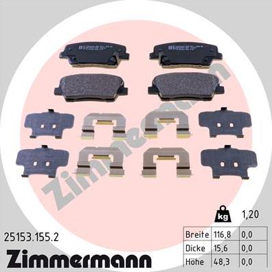 Zimmermann 25153.155.2 - Jarrupala, levyjarru inparts.fi