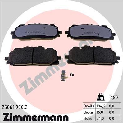 Zimmermann 25861.970.2 - Jarrupala, levyjarru inparts.fi