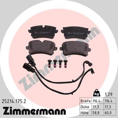 Zimmermann 25214.175.2 - Jarrupala, levyjarru inparts.fi