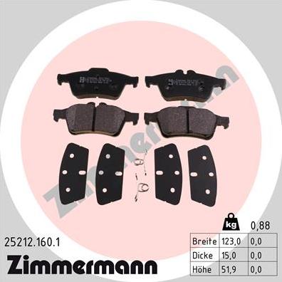 Zimmermann 25212.160.1 - Jarrupala, levyjarru inparts.fi