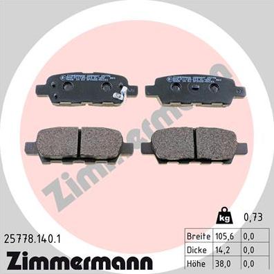 Zimmermann 25778.140.1 - Jarrupala, levyjarru inparts.fi