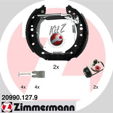 Zimmermann 20990.127.9 - Jarrukenkäsarja inparts.fi