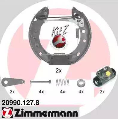 Zimmermann 20990.127.8 - Jarrukenkäsarja inparts.fi