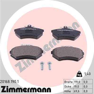 Zimmermann 20168.190.1 - Jarrupala, levyjarru inparts.fi