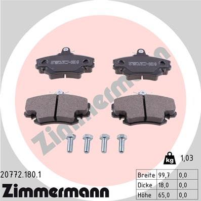 Zimmermann 20772.180.1 - Jarrupala, levyjarru inparts.fi