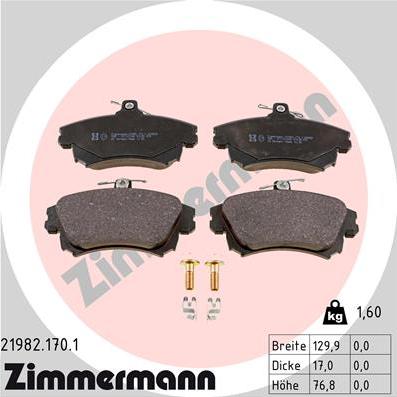 Zimmermann 21982.170.1 - Jarrupala, levyjarru inparts.fi