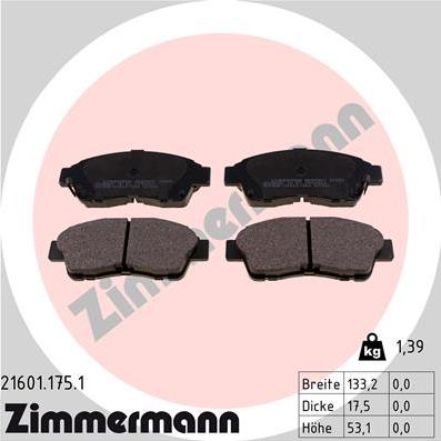 Zimmermann 21601.175.1 - Jarrupala, levyjarru inparts.fi