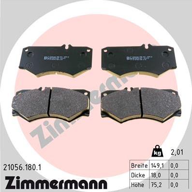 Zimmermann 21056.180.1 - Jarrupala, levyjarru inparts.fi