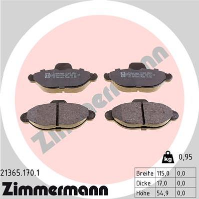 Zimmermann 21365.170.1 - Jarrupala, levyjarru inparts.fi