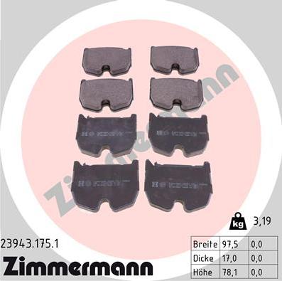 Zimmermann 23943.175.1 - Jarrupala, levyjarru inparts.fi