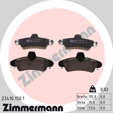 Zimmermann 23410.150.1 - Jarrupala, levyjarru inparts.fi