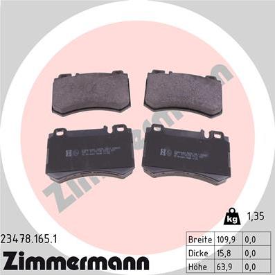 Zimmermann 23478.165.1 - Jarrupala, levyjarru inparts.fi