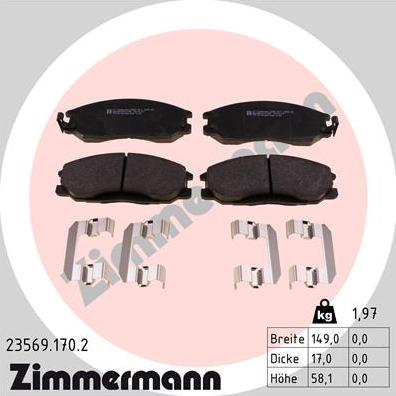 Zimmermann 23569.170.2 - Jarrupala, levyjarru inparts.fi