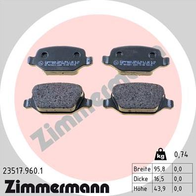 Zimmermann 23517.960.1 - Jarrupala, levyjarru inparts.fi