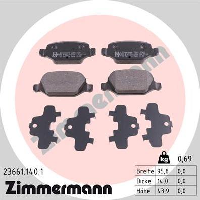 Zimmermann 23661.140.1 - Jarrupala, levyjarru inparts.fi