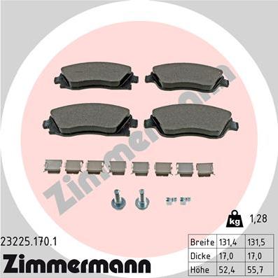 Zimmermann 23225.170.1 - Jarrupala, levyjarru inparts.fi