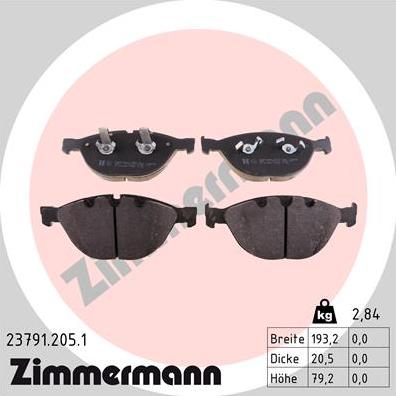 Zimmermann 23791.205.1 - Jarrupala, levyjarru inparts.fi