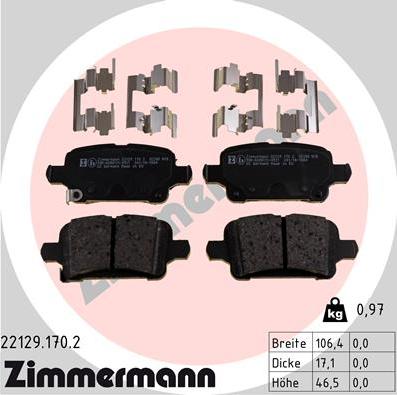 Zimmermann 22129.170.2 - Jarrupala, levyjarru inparts.fi