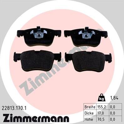 Zimmermann 22813.170.1 - Jarrupala, levyjarru inparts.fi