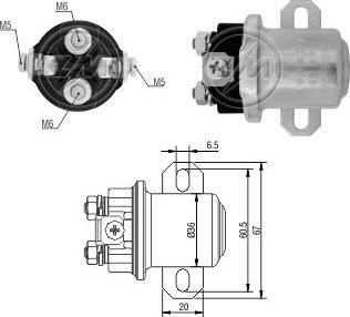 ZM ZM4408 - Magneettikytkin, käynnistin inparts.fi