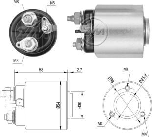 ZM ZM-599 - Magneettikytkin, käynnistin inparts.fi