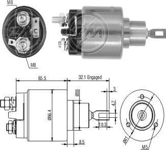 ZM ZM575 - Magneettikytkin, käynnistin inparts.fi