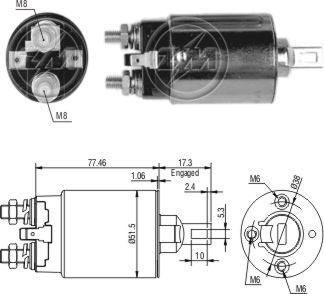 ZM ZM-691 - Magneettikytkin, käynnistin inparts.fi