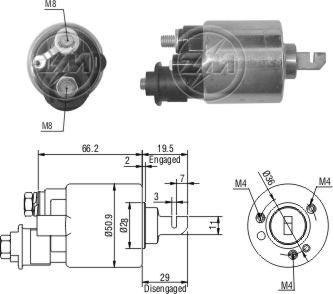 ZM ZM-609 - Magneettikytkin, käynnistin inparts.fi