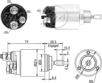 ZM ZM6381 - Magneettikytkin, käynnistin inparts.fi