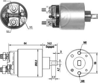 ZM ZM1710 - Magneettikytkin, käynnistin inparts.fi