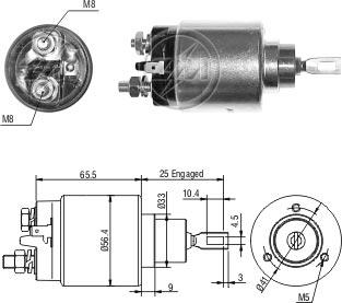 ZM ZM-1777 - Magneettikytkin, käynnistin inparts.fi