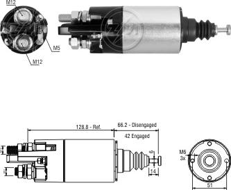 ZM ZM-842 - Magneettikytkin, käynnistin inparts.fi