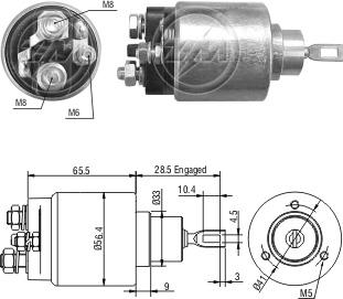 ZM ZM 3-473 - Magneettikytkin, käynnistin inparts.fi