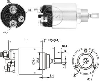 ZM ZM3381 - Magneettikytkin, käynnistin inparts.fi