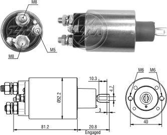 ZM ZM 2-485 - Magneettikytkin, käynnistin inparts.fi