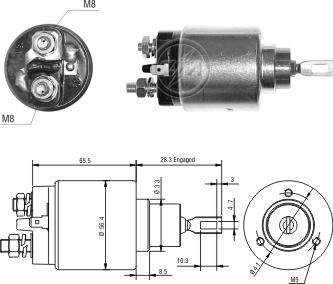 ZM ZM-777 - Magneettikytkin, käynnistin inparts.fi