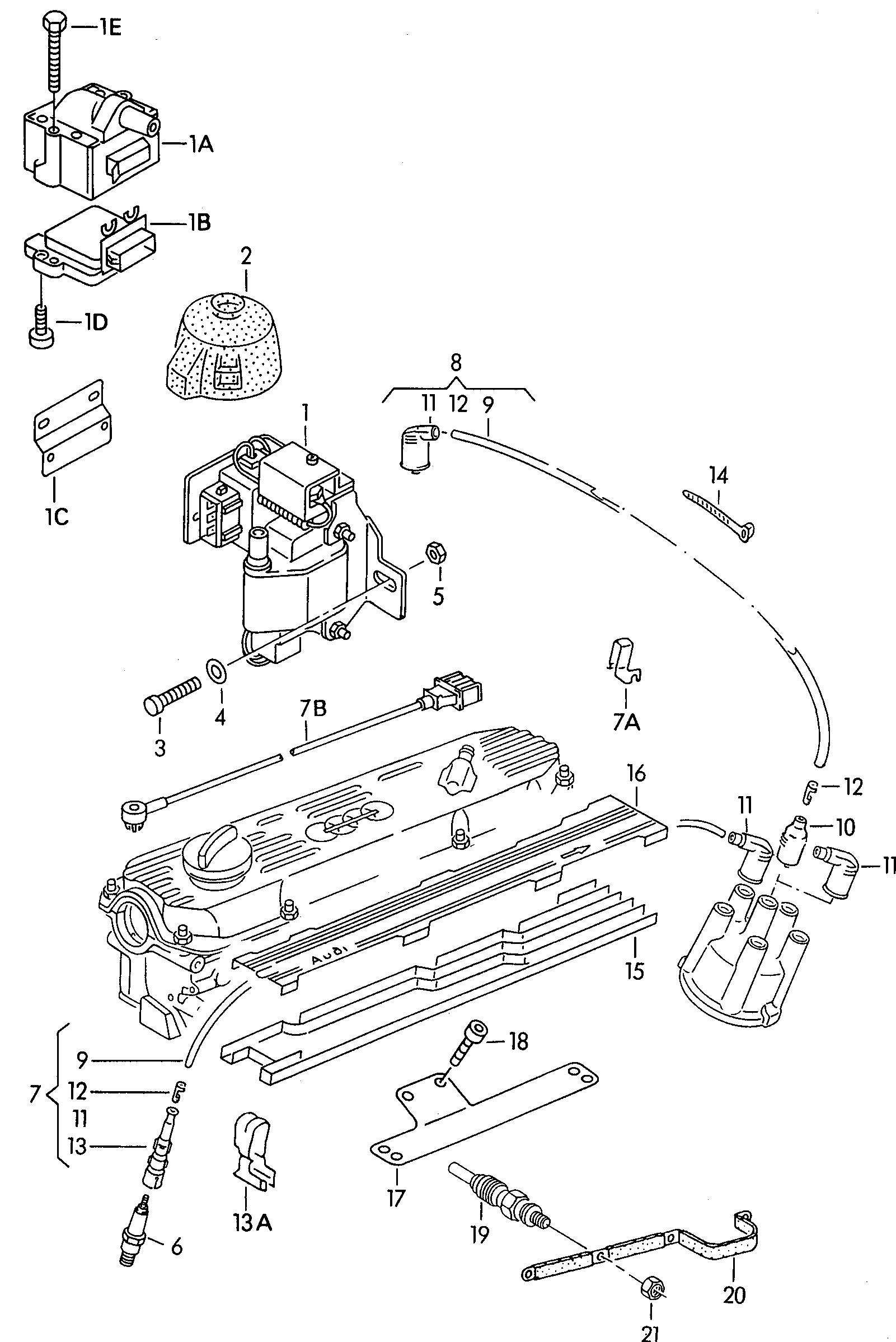 Seat N  10050205 - Sytytysjohtosarja inparts.fi