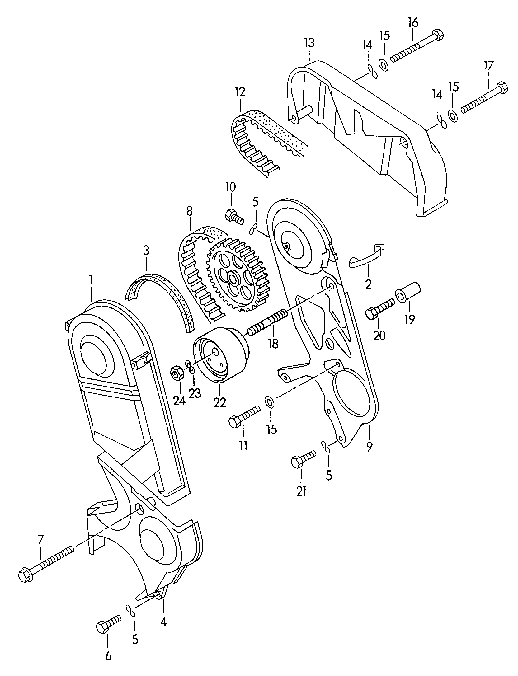 VAG 074109119F - Hammashihnat inparts.fi