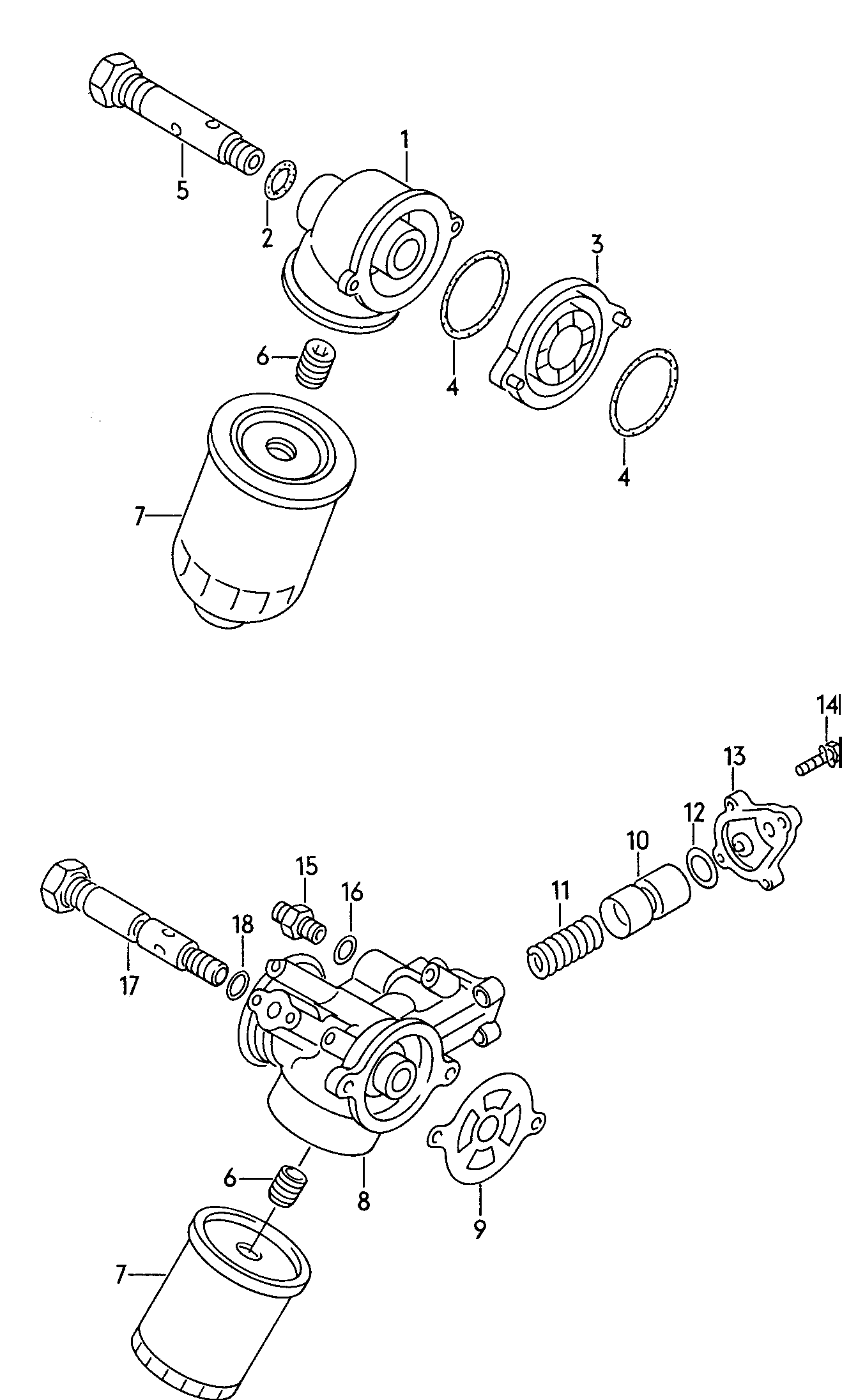 Seat 06A 115 561 B - Öljynsuodatin inparts.fi