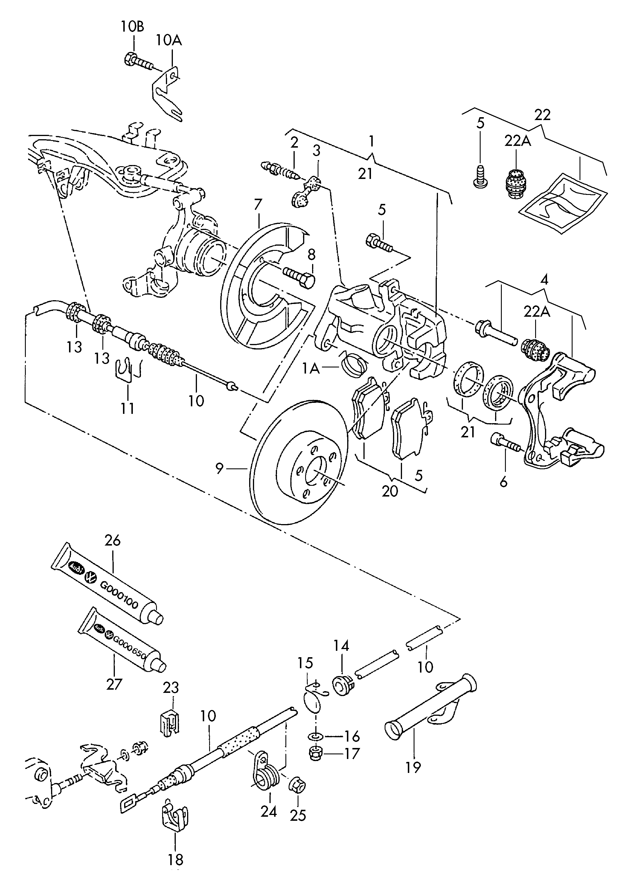 VAG 853 615 423 AX - Jarrusatula inparts.fi