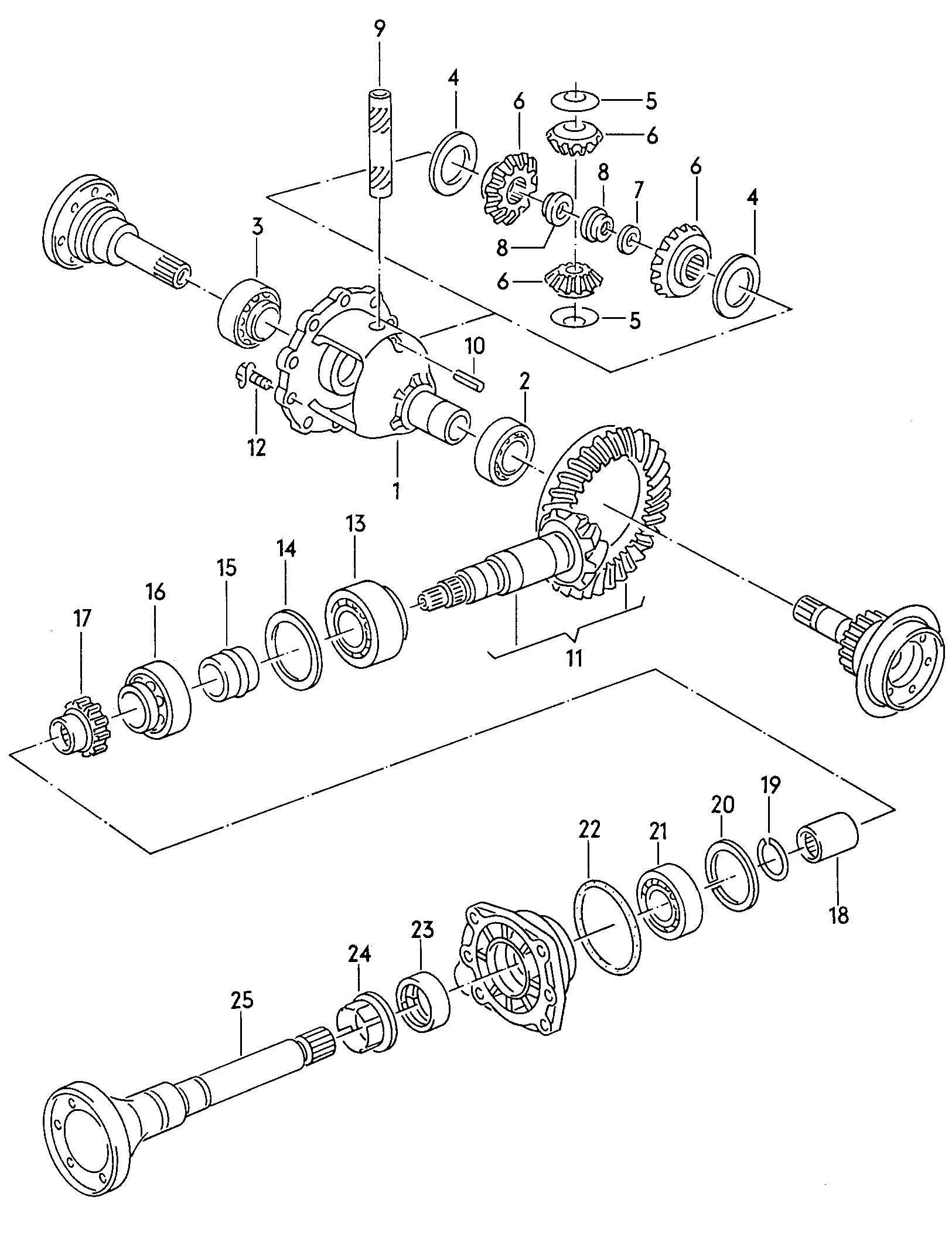 VW 016311235 - Pyöränlaakerisarja inparts.fi