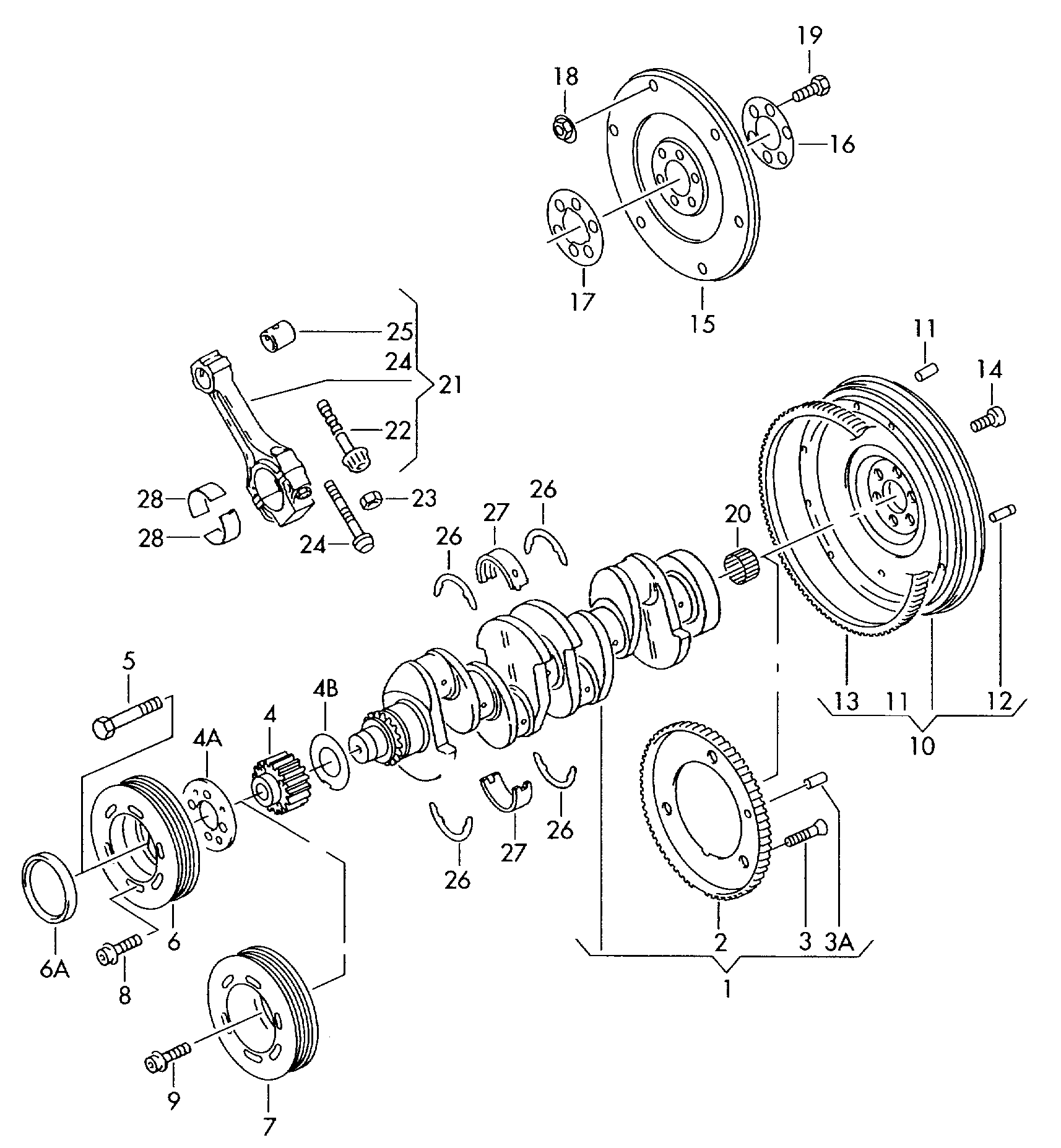 VAG 058105266 - Vauhtipyörä inparts.fi