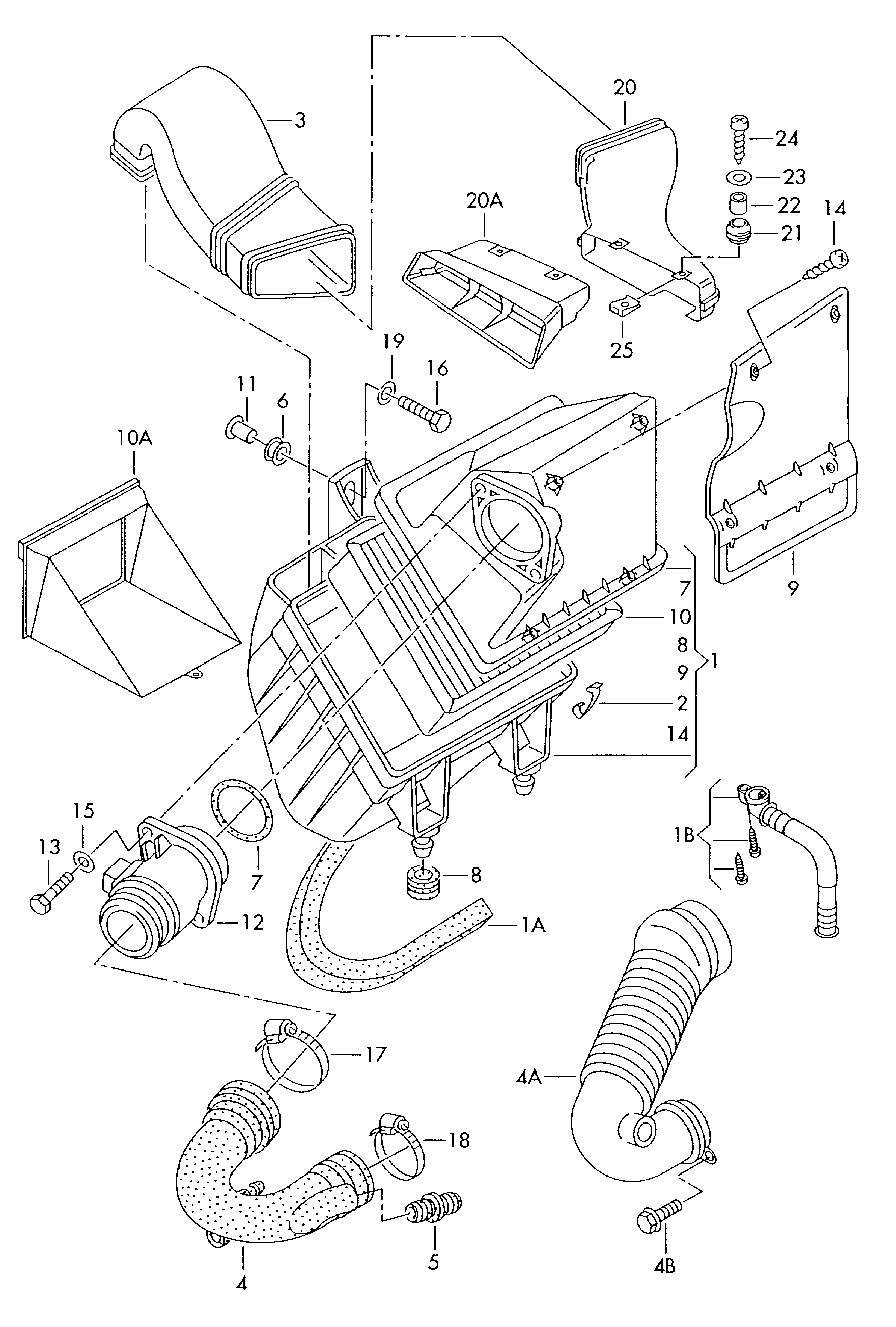 Skoda 028 906 461 - Ilmamassamittari inparts.fi