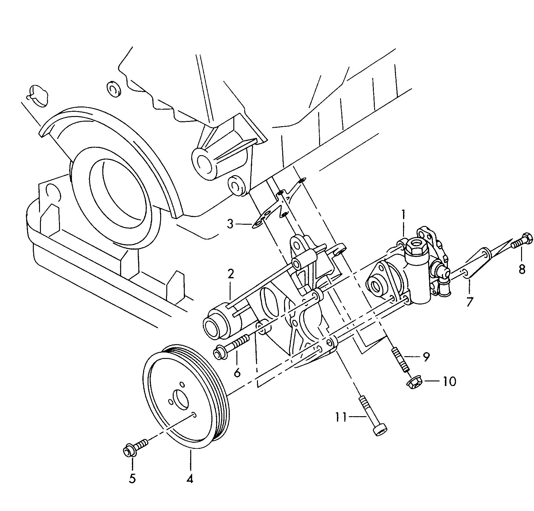 VW 8D0145177D - Hydrauliikkapumppu, ohjaus inparts.fi