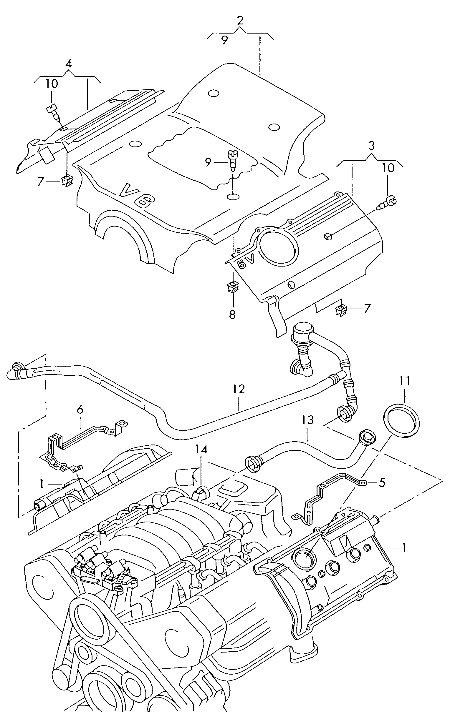 VW 078 103 224 R - Letku, kampikammiotuuletus inparts.fi