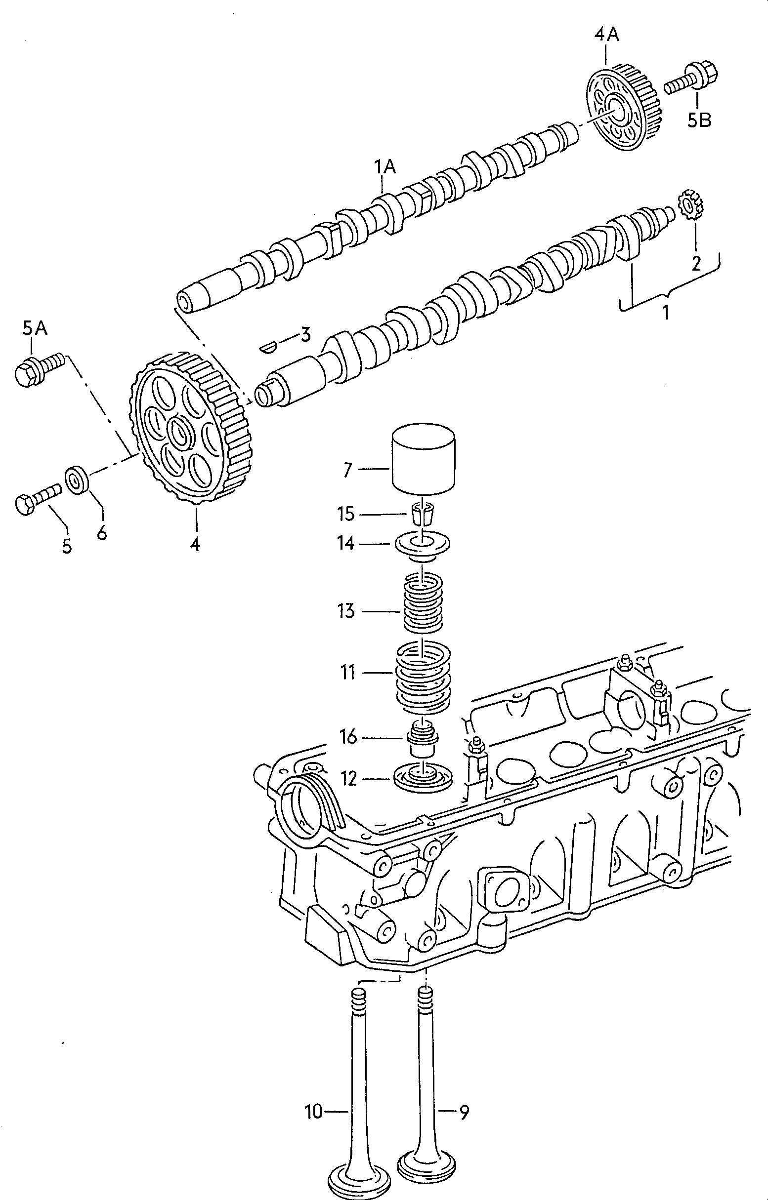 Seat 046 109 611 F - Pakoventtiili inparts.fi