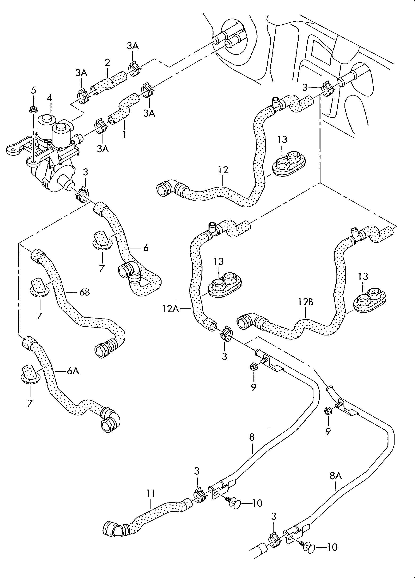 Seat 4F1959617B - Jäähdytysnesteen säätöventtiili inparts.fi