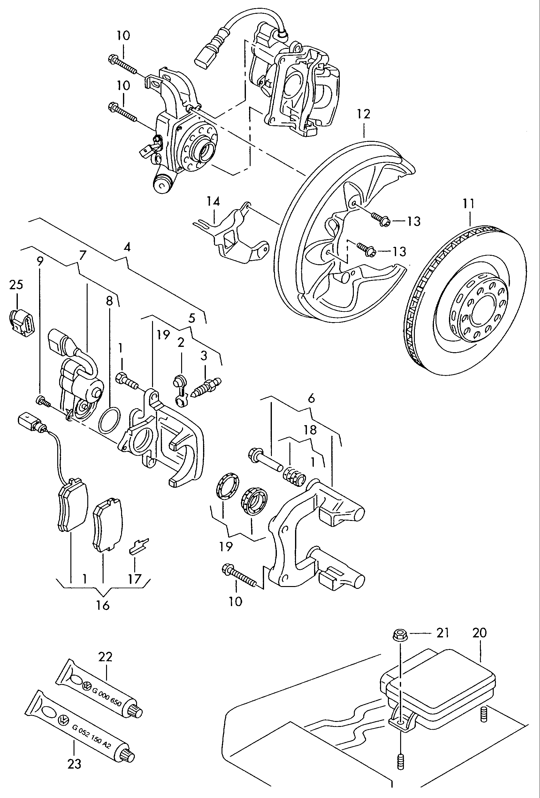 Skoda 4F0 615 601 E - Jarrulevy inparts.fi